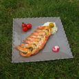 Brochettes de Crevettes et Tomates Cerises poêlées au Persil du Jardin