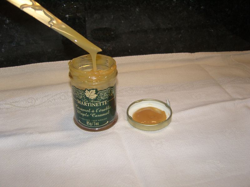 Caramel à l'érable