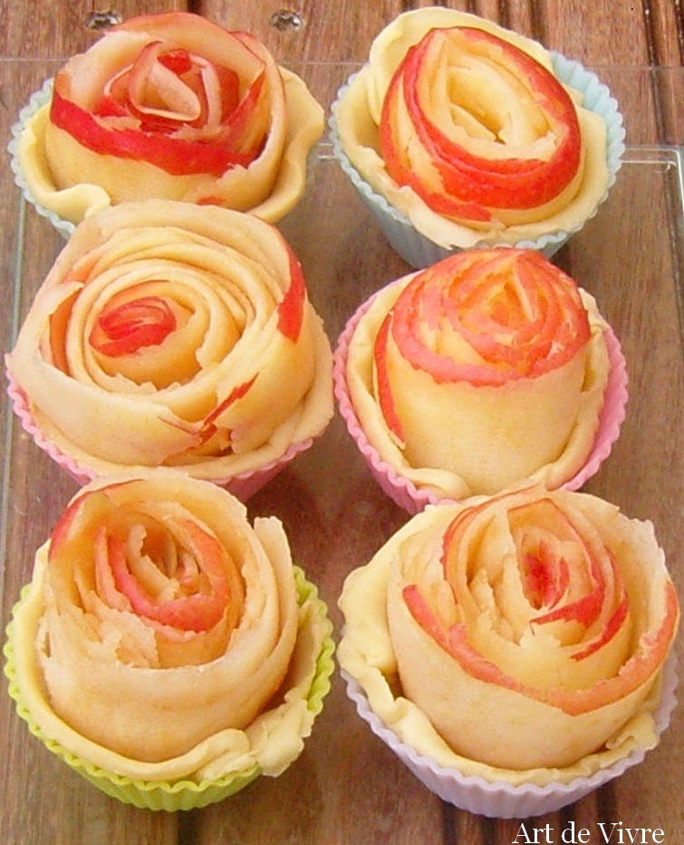 Mignardises tarte à la rose alain passard crues