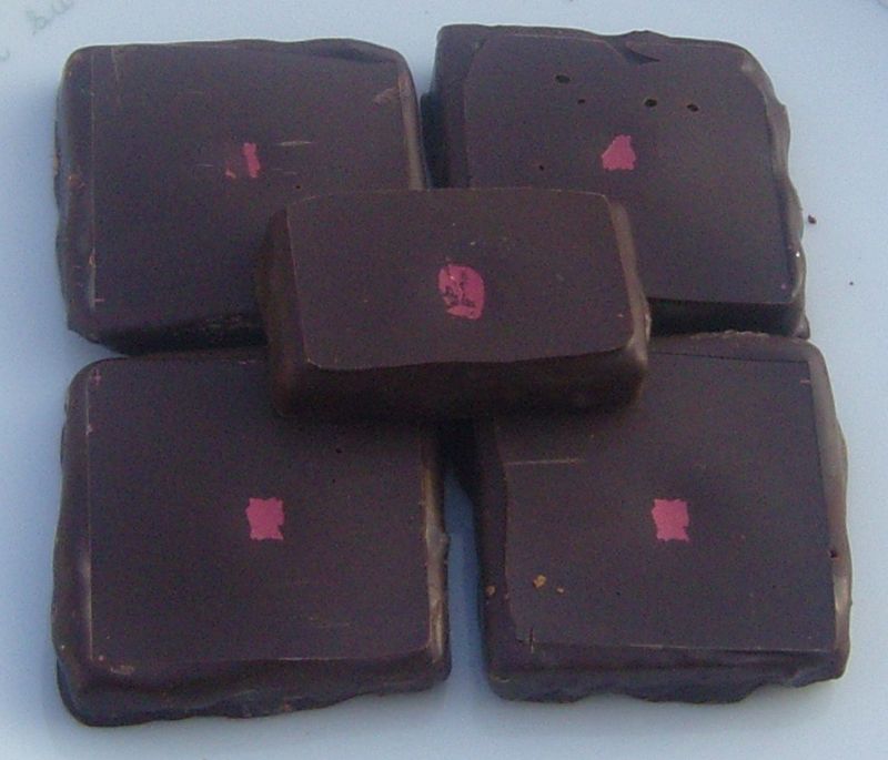 Pavés à la ganache earl grey