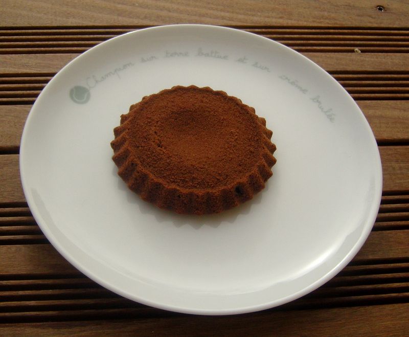 Biscuit coulant au chocolat de Cyril LYGNAC photo1