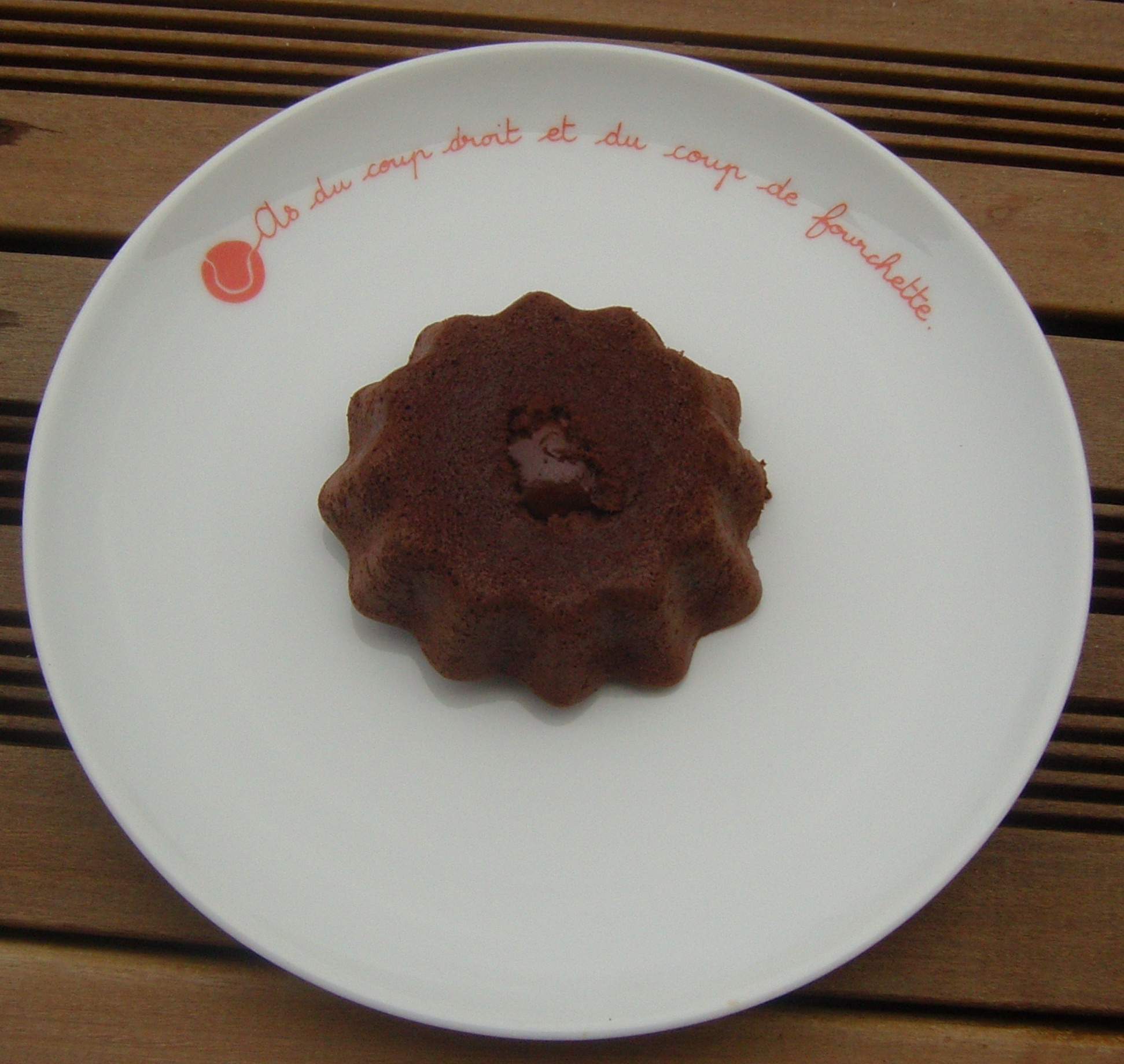 Fondant au chocolat et au potimarron