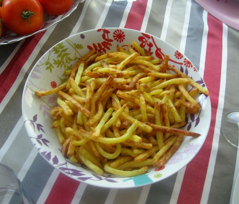 Frites légères