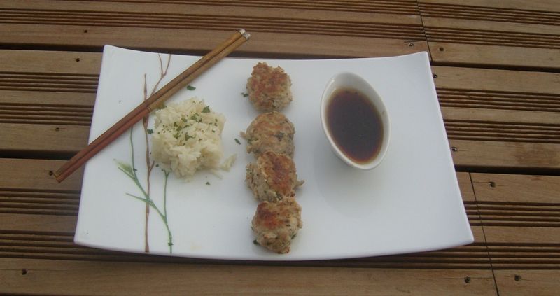 Boulettes de veau-gingembre