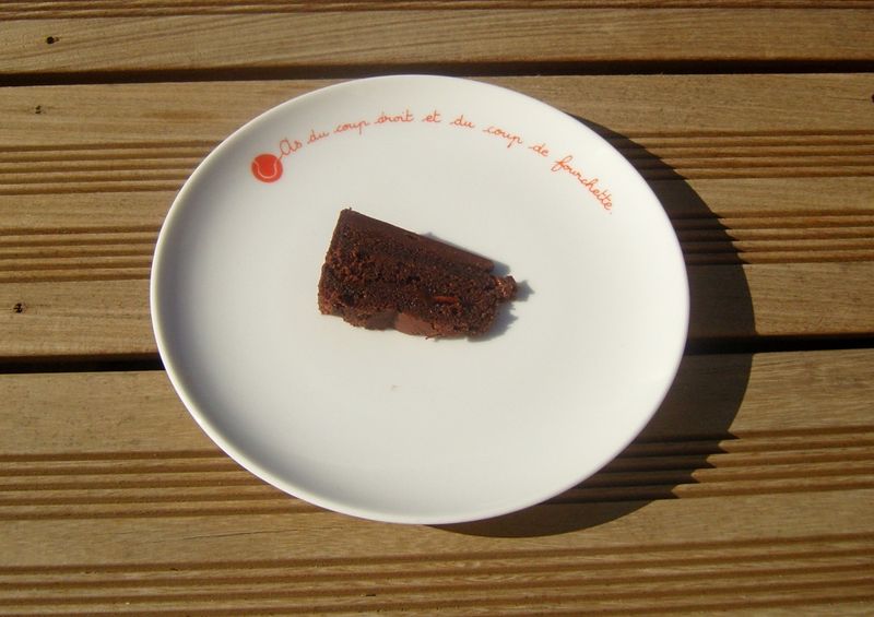 Sachertorte tranche