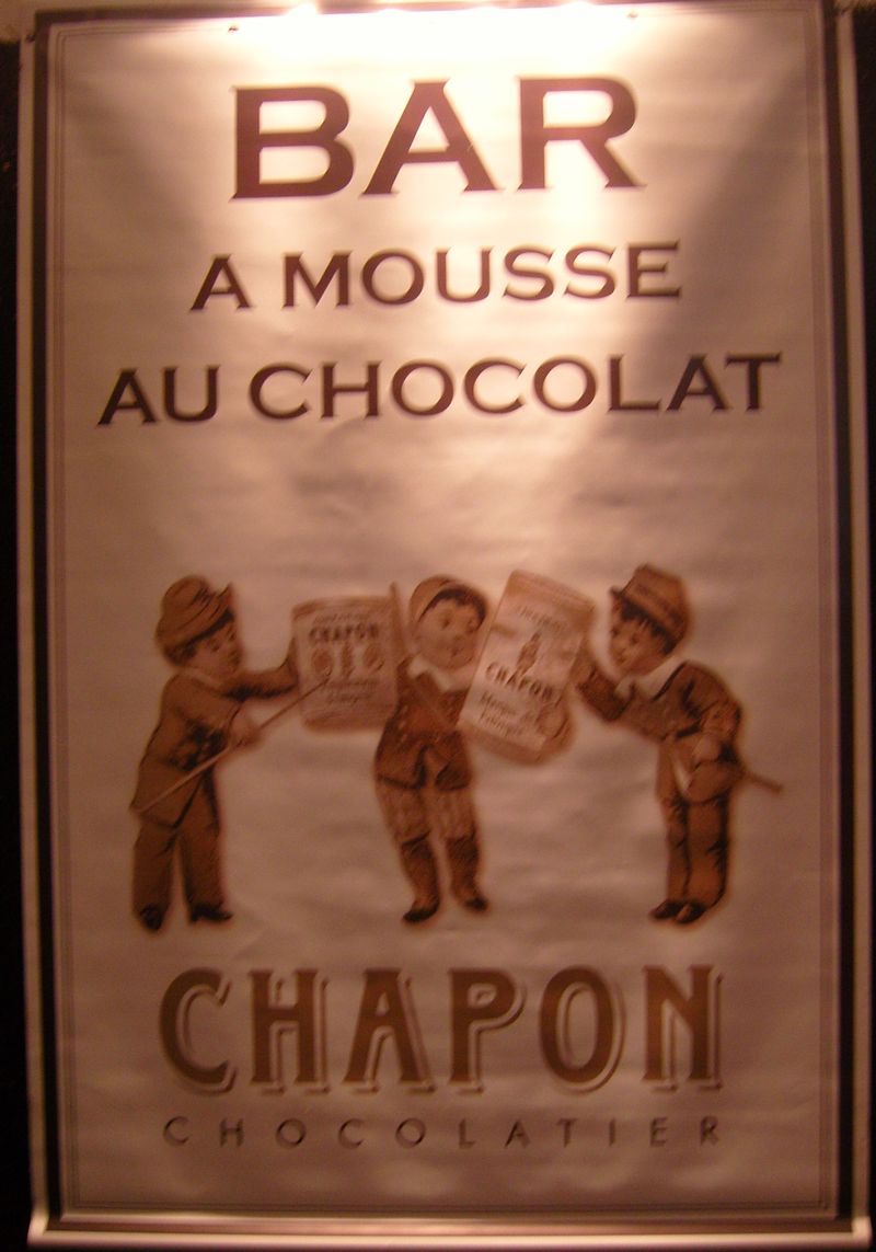 Bar a mousse au chocolat