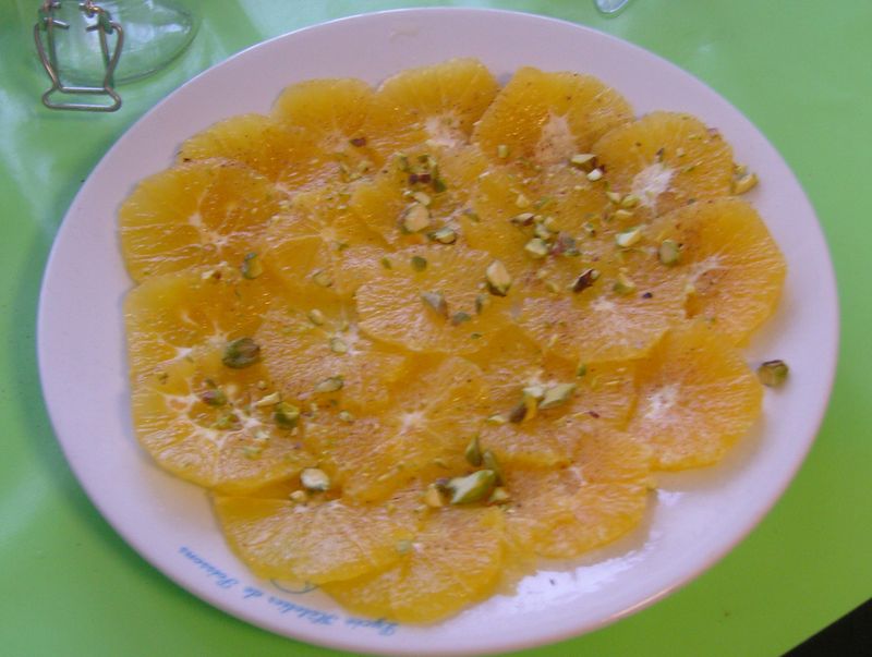 Salade d'orange Pascale Weeks Truvia Stevia