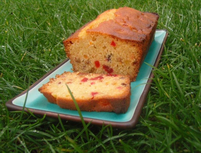 Cake aux fruits confits ou pas inspiré par Christophe Felder