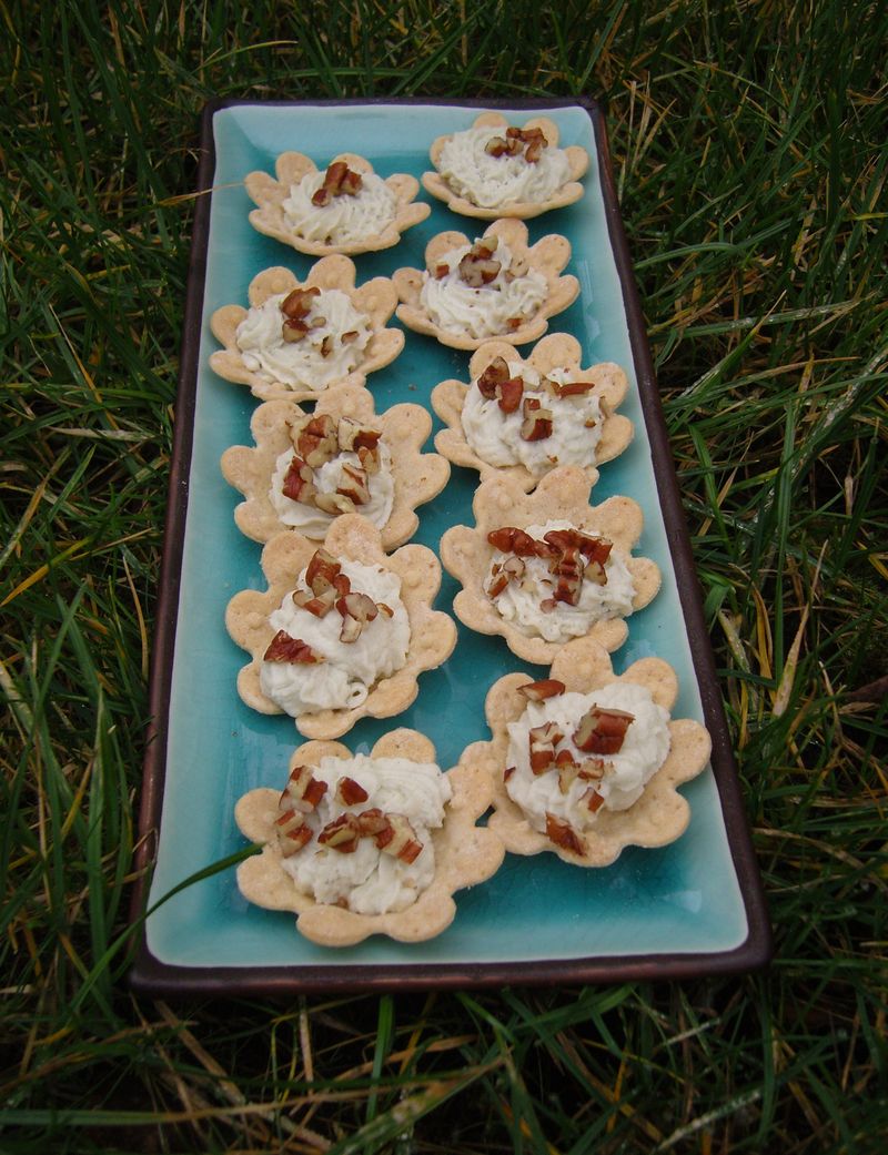 Tartelettes Roquefort Noix de Pécan