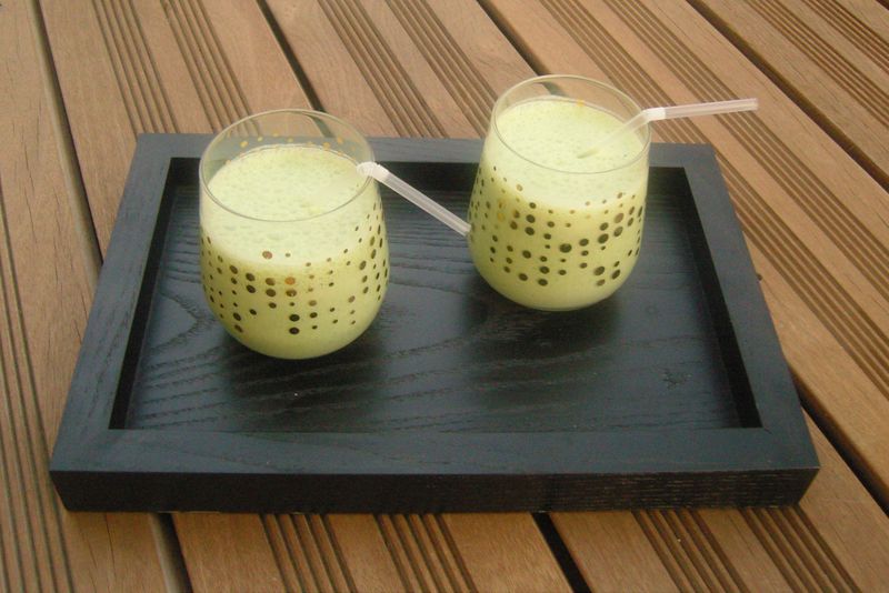 Soupe Fanes de radis roquette wasabi