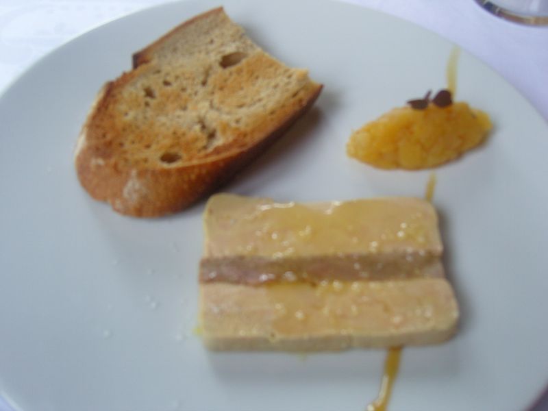 Les étangs de Corot Entrée foie gras