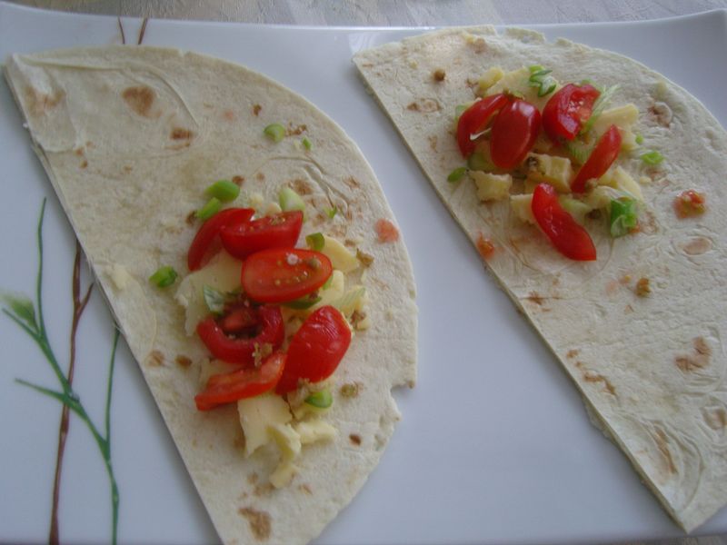 Quesadillas au Cheddard Blanc Fermier