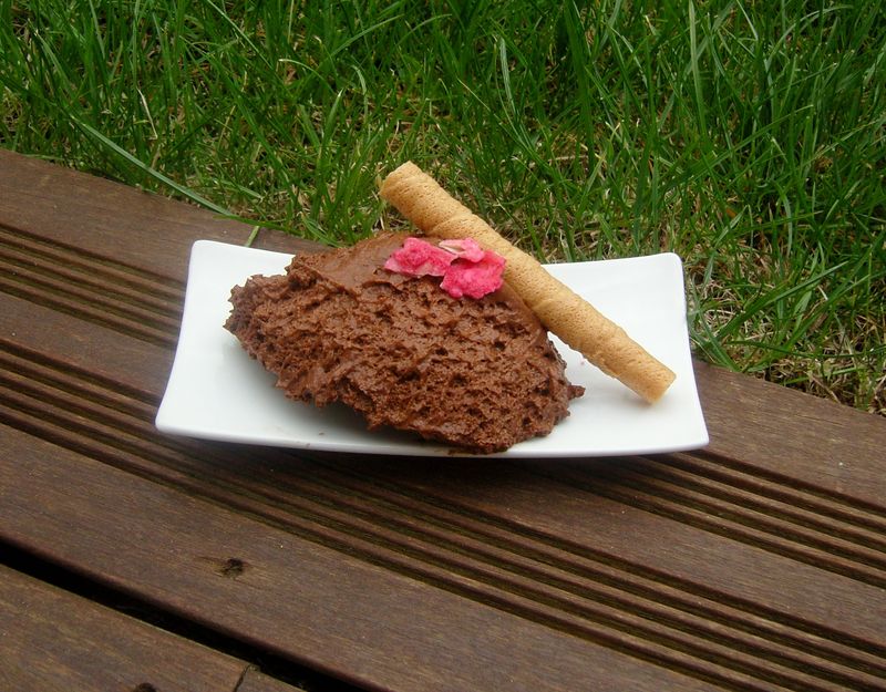 Mousse au Chocolat Onctueuse Gourmande et Allégée ZOOM