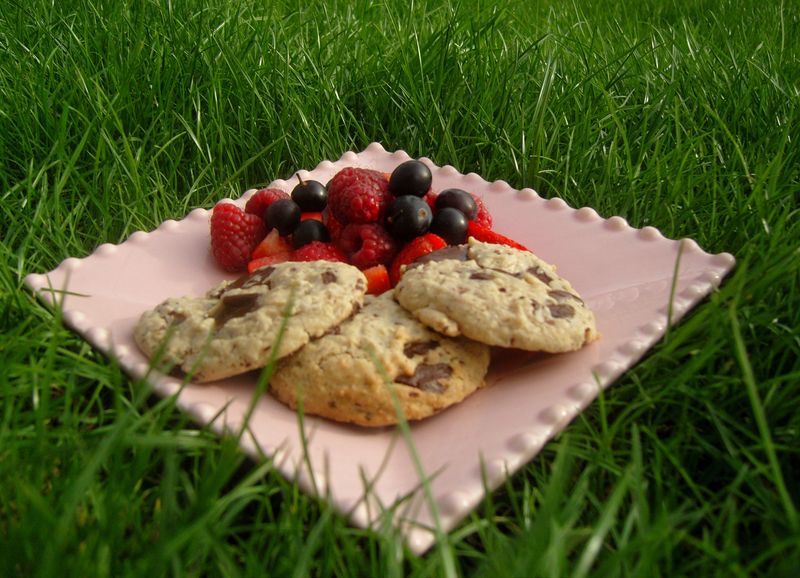 Cookies Chocolat Noir Flocons d'Avoine