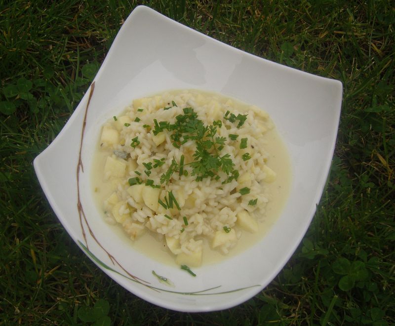 Risotto Pommes Gorgonzola